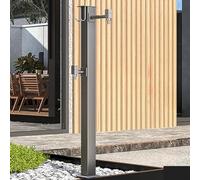 g Hose Holder, Ground-Mounted, Frost-Free Tap, Water Inlet for Garden Use