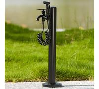 g Hose Holder with Faucet, Decorative Water Fountain Dispenser, Hydrant - 23.6in/60cm, Perfect for Patios & Yards