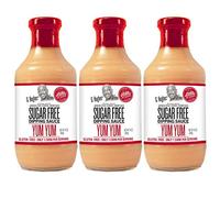 G Hughes Sugar Free Yum Yum Sauce, Dipping Sauces - 16 Oz (3-Pack)