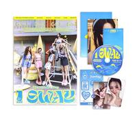 (G)I-DLE - 7th Mini Album [I SWAY] (Wave Ver.) Booklet + Photocard + CD-R + 2 Pin Button Badges + 4 Extra Phorocards