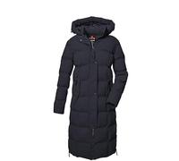 G.I.G.A. DX by killtec GW 2 WMN QLTD CT Women's Quilted Functional Coat with Hood, Anthracite, 42, 41338-000