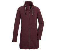 G.I.G.A. DX by killtec Women's Knitted Fleece Parka with Stand-Up Collar GW 38 WMN KNTFLC PRK, Blackberry, 38, 42226-000