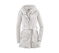 G.I.G.A. DX Frydara Casual Knit Parka With Hood And Belt - Off-White, Size 40
