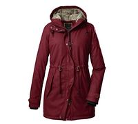 G.I.G.A. DX GIGEQ 38937-000 Women's Casual PU Functional Parka with Hood GW 53 WMN JCKT, Deep Red, 34