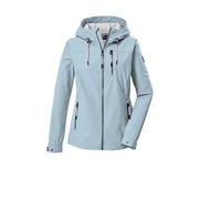 G.I.G.A. DX GS 111 WMN SFTSHLL JCKT Women's Softshell Outdoor Jacket with Hood, Bali Blue, 48, 44363-000