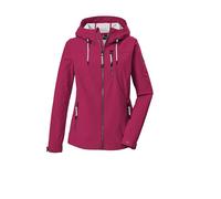 G.I.G.A. DX GS 111 WMN SFTSHLL JCKT Women's Softshell Outdoor Jacket with Hood, Dark Raspberry, 48, 44363-000
