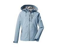 G.I.G.A. DX GS 97 WMN SFTSHLL JCKT 38392-000 Women's Softshell Outdoor Jacket with Hood 40 Light Blue