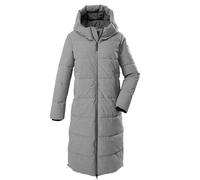 G.I.G.A. DX GW 17 WMN QLTD CT Women's Quilted Coat, Down Look with Hood, Grey, 40, 43345-000