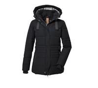 G.I.G.A. DX GW 25 WMN QLTD JCKT, Women’s Quilted jacket with detachable hood/functional jacket in down look, Black,