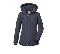 G.I.G.A. DX GW 25 WMN QLTD JCKT Women's Quilted Jacket with Removable Hood/Functional Jacket in Down Look Dark Steel Blue, 48, 39930-000
