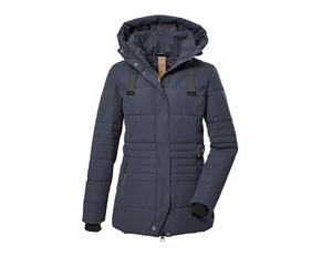 G.I.G.A. DX GW 25 WMN QLTD JCKT Women's Quilted Jacket with Removable Hood/Functional Jacket in Down Look Dark Steel Blue, 44, 39930-000
