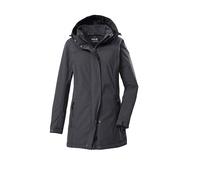 G.I.G.A. DX GW 36 WMN SFTSHLL PRK 43543-000 Women's Softshell Parka with Zip-Off Hood Anthracite 38