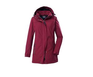G.I.G.A. DX GW 36 WMN SFTSHLL PRK 43543-000 Women's Softshell Parka with Zip-Off Hood Bordeaux 36