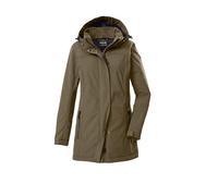 G.I.G.A. DX GW 36 WMN SFTSHLL PRK 43543-000 Women's Softshell Parka with Zip-Off Hood Dark Mud, 48