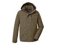 G.I.G.A. DX GW 39 MN JCKT 43583-000 Men's Outdoor Jacket/Functional Jacket with Zip-Off Hood Dark Mud 3XL