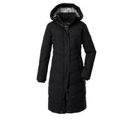 G.I.G.A. DX GW 61 WMN QLTD CT Women's Quilted Coat, Functional Down Look with Zip-Off Hood, Black, 50, 43531-000