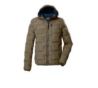 G.I.G.A. DX GW 72 MN QLTD JCKT 43519-000 Men's Quilted Functional Jacket in Down Look with Hood Dark Mud XXL
