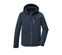G.I.G.A. DX Men's Gw 64 Mn Jckt Functional Outdoor Jacket with Zip-Off Hood, Dark Smoky Blue, L