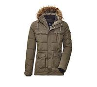 G.I.G.A. DX Nakubo Men's Functional Jacket/Outdoor Jacket/Winter Jacket in Down Look with Zip-Off Hood, Hydrostatic Head 8000 mm