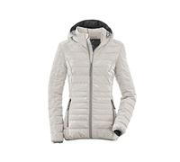 G.I.G.A. DX Uyaka Casual Function Jacket In Down Optic With Zip Off Hood - Light Grey, Size 44