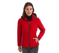 G.I.G.A. DX Ventoso Wmn Women's Quilted Jacket D Casual Functional Jacket in Down Look with Removable Hood, womens, Casual functional jacket in down look with zip-off hood, 35852-000, red, 38