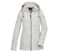 G.I.G.A. DX Women's Knitted Fleece Jacket with Hood GW 72 WMN KNTFLC JCKT, Off White, 34, 42437-000