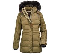 G.I.G.A. DX Women's Oiva Casual Functional Jacket, womens, Casual functional jacket in down look with zip-off hood, 34490-000, olive, 40