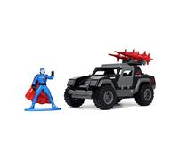 G.I. Joe 1:32 Stinger Die-cast Car with 1.65" Cobra Commander Figure, Toys for Kids and Adults
