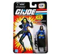 G.I. Joe 25th Anniversary Cartoon Series Cardback: Baroness (Cobra Intelligence Officer) 3.75 Inch Action Figure
