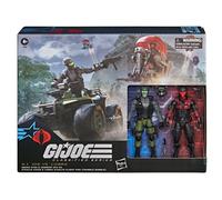 G.I. Joe Classified Series #218, Snake Eyes & Varmint ATV Vs. Stealth Viper & Cobra Stealth Flight Pod (Trubble Bubble)