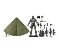 G.I. JOE Classified Series 60th Anniversary Action Pilot - Halo (High Altitude Low Opening) Jumper, 6 Inch Action Figure with Parachute & 18 Accessories