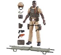 G.I. JOE Classified Series Age 4+ #122, Carl Doc Greer, Collectible 6-Inch Action Figure with 7 Accessories