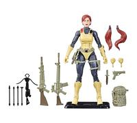 G.I. Joe Classified Series Retro Cardback Scarlett, Collectible 6-Inch Action Figure with 17 Accessories