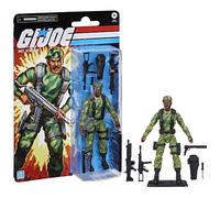 G.I. JOE Classified Series Retro Cardback SGT. Stalker, Collectible 6 Inch Action Figure with 8 Accessories