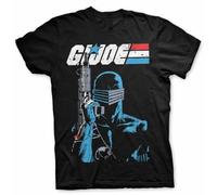 G.I. Joe - Snake Eyes Distressed Men's T-Shirt Black L Black