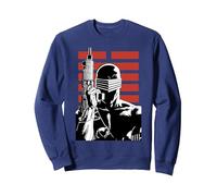 G.I. Joe Snake Eyes Portrait Sweatshirt, Adult Unisex, Navy Blue, Medium
