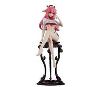 G-I Yae Miko 1/7 Figure 9.4IN Anime Game Lady Guuji of The Grand Narukami Shrine Toy Character PVC Gift