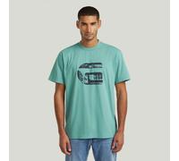 G-star Icon Short Sleeve T-shirt Green S Men