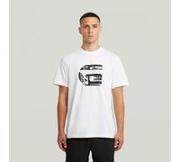 G Icon Graphic T-Shirt - White - Men XL