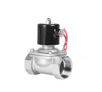 G Internal Thread 2-inch Stainless Steel Solenoid Valve Water Normally Closed 220V 12V 24V 110V Solenoid Valve(G-110VAC-VITON-SEAL)