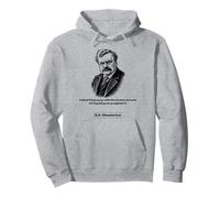 G.K. Chesterton Against the Stream Men Women Kids Gift Pullover Hoodie