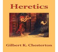 G. K. Chesterton Heretics Paperback Book in Orange G. K. Chesterton Orange