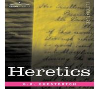 G. K. Chesterton Heretics Paperback Book in White G. K. Chesterton White