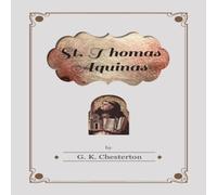 G. K. Chesterton St. Thomas Aquinas Paperback Book G. K. Chesterton Multicolor