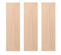 G Key Brass Bawu Reeds 3pcs Replacement Parts for Cucurbit Flute