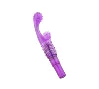 G-Kiss Clitoral and G-Spot Vibrator (Purple)