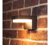 G & L Handels GmbH LED rechargeable wall light 800104, anthracite, IP44, sensor