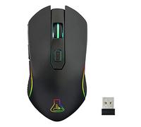 G-LAB Kult XENON Rechargeable Wireless Gaming Mouse - High Performance 5000 DPI Wireless Gaming Mouse, RGB LED, 6 Buttons, Dedicated Software, Light and Fast, Compatible on PC PS4 PS5 Xbox One X/S