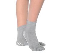 G-LIKE 3 Pairs Yoga Socks for Women with Grips, Pilates Socks, Barre Socks,Women's Non-Slip Grip Toe Socks