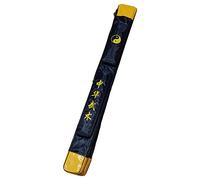 G-LIKE Japanese Bokken Carrying Bag - Single and Double layer of Sword Bag Carry Case With Multiple Pockets - Canvas with PU (Yellow&Black, Single)